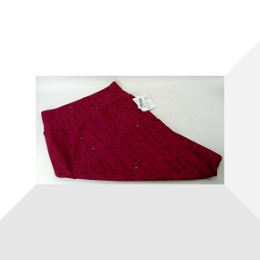 Lularoe Cassie Small Pink Patterned Skirt (B33)